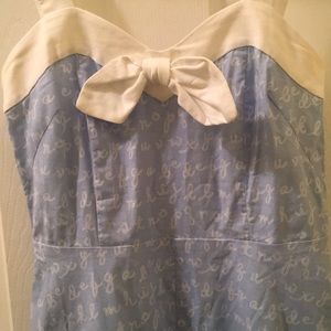 Lasso Letters Pinup Dress